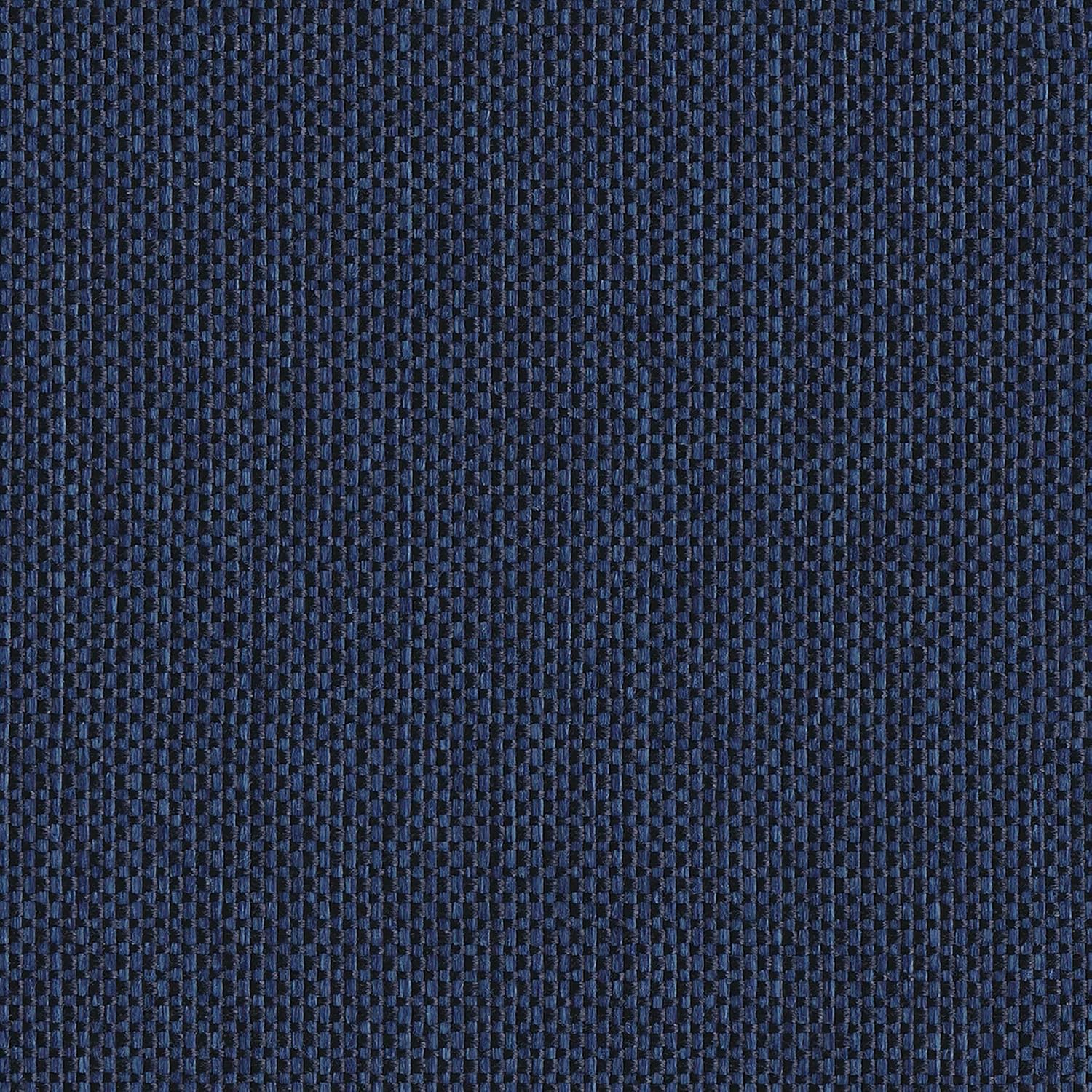 Honeycomb Indoor/Outdoor Textured Solid Indigo Blue Dining Seat Cushions: Recycled Polyester Fill, Weather Resistant, Pack of 2 Patio Cushions: 20" W x 20" D x 4" T : Patio, Lawn & Garden