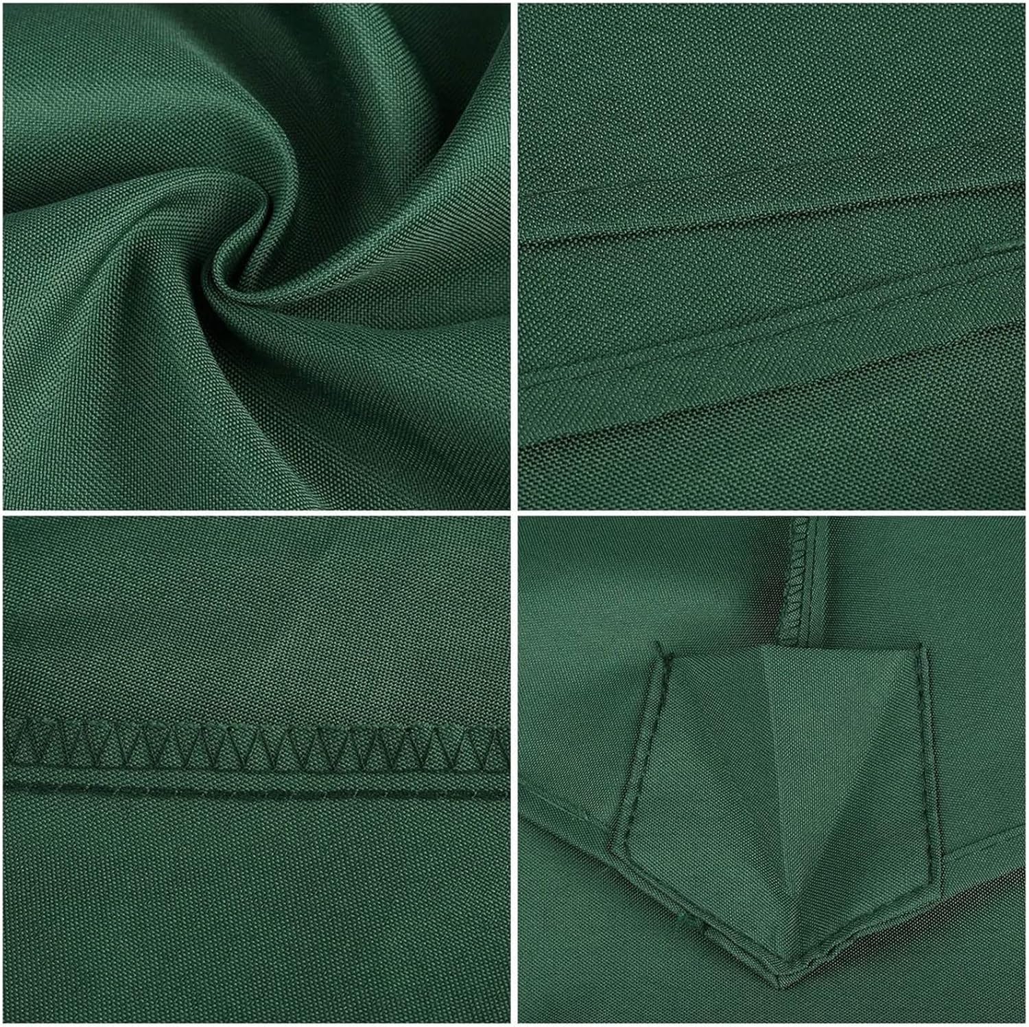 Patio Parasol Umbrella Replacement Canopy 2.7m/3m, 6 Ribs/8 Ribs Sun Umbrella Replacement Cloth, Replacement Parasol Fabric Canopy For Standard, Cantilever, Balcony Parasols(Size:3M-6Ribs,Color:Green)