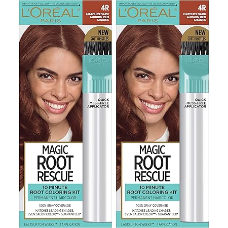 Amazon.com: L'Oreal Paris Magic Root Cover Up Gray Concealer Spray Red ...