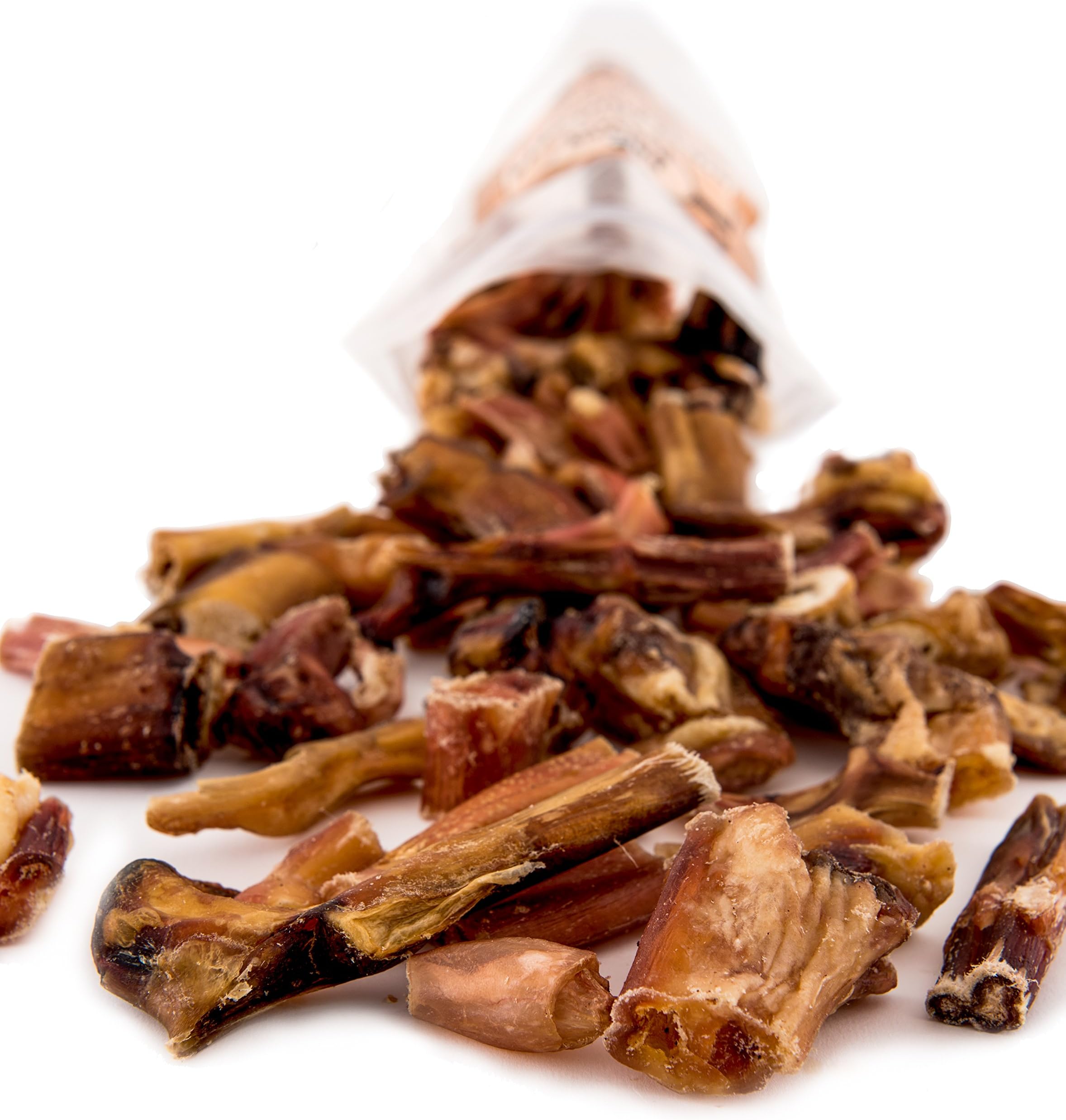 BRUTUS & BARNABY Bully Nuggets- Grass Fed Low Odor Bully Stick Bites- All Natural and Grain Free; USDA Approved (2lb)
