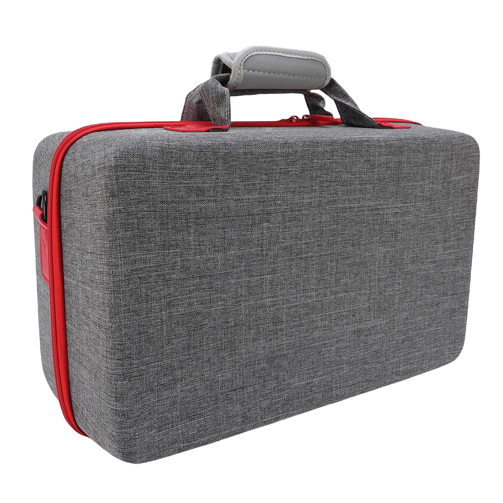 Custodia Rigida per Console SLIM Custodia Rigida per Viaggi, Controller, Cuffie, Cavi USB, Nylon Impermeabile per Giocatori (GRAY)
