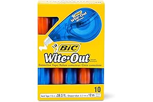 BIC Wite-Out Brand EZ Correct Correction Tape: Your Writing Savior