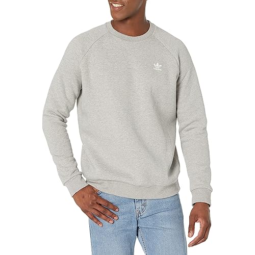 adidas Originals Men's Adicolor Essentials Trefoil Crewneck Sweatshirt