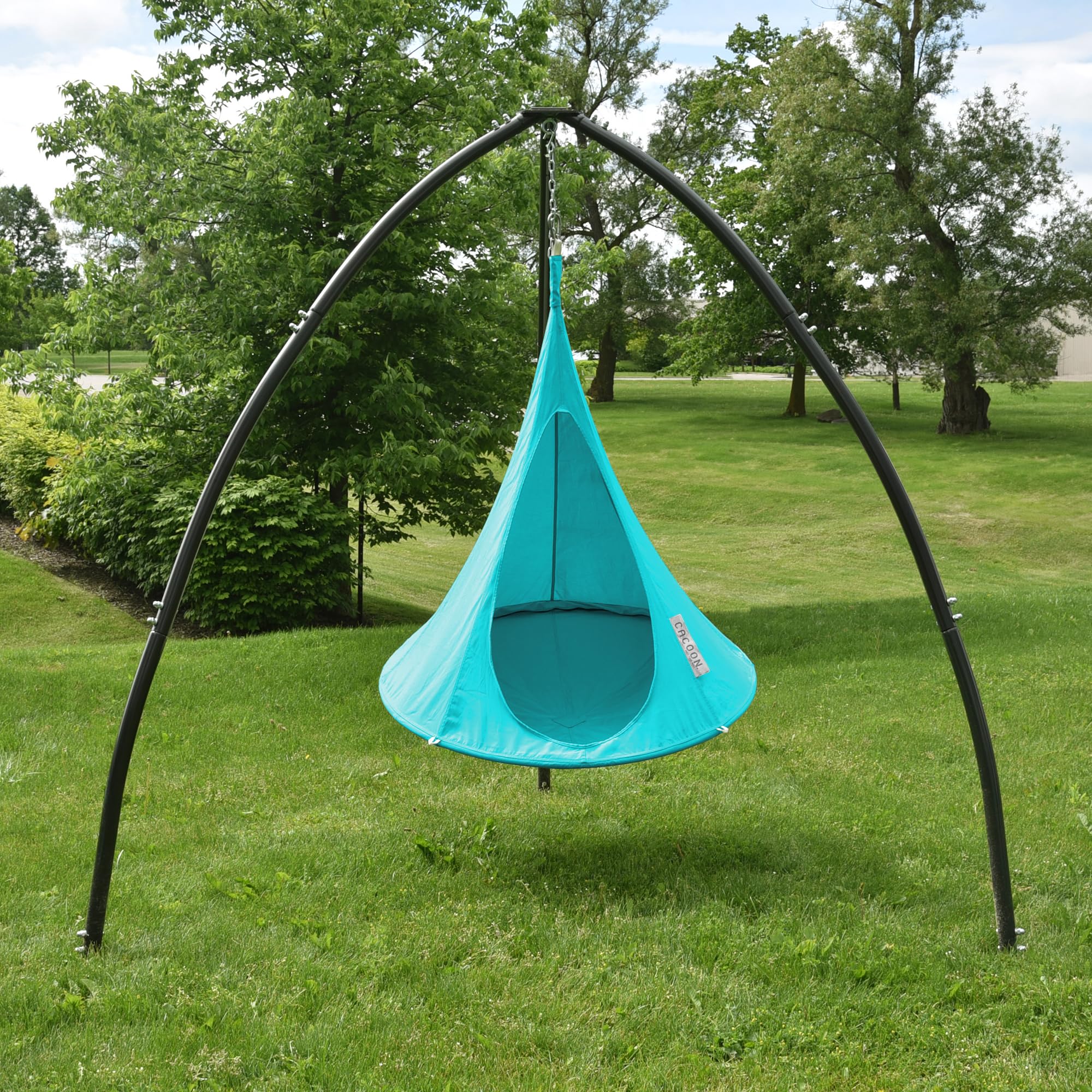 CACOON ハンモック大　ブルー Amazon.com: Cacoon Hanging Chair for Kids - Weight Capacity 220Lbs