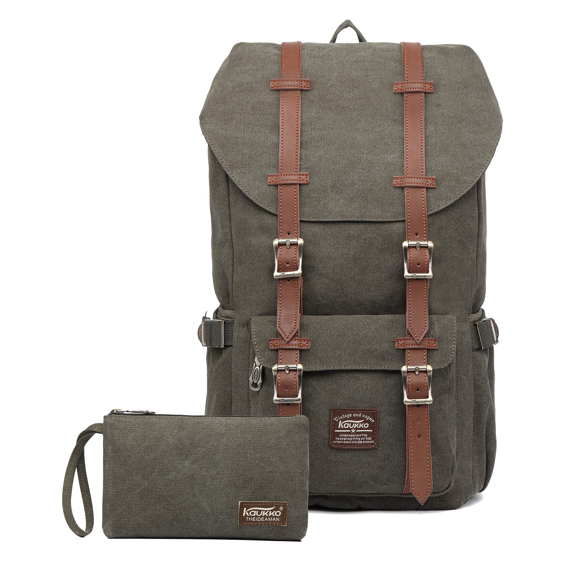 KAUKKOLaptop Backpack Functional Outdoor Bag for Traveling & Camping College Student Backpack