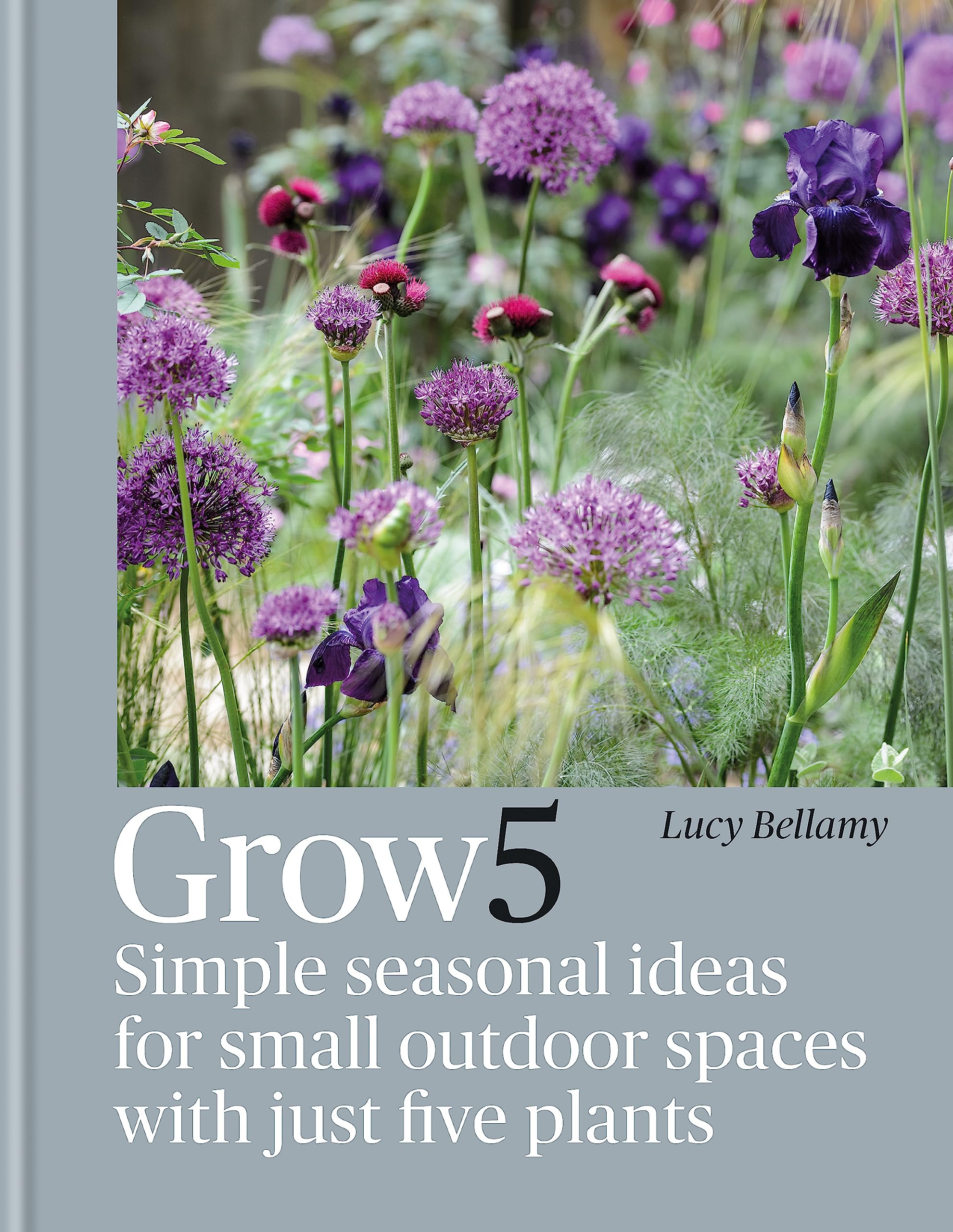 Grow 5: Simple seasonal recipes for small outdoor  by Lucy Bellamy HARDBACK