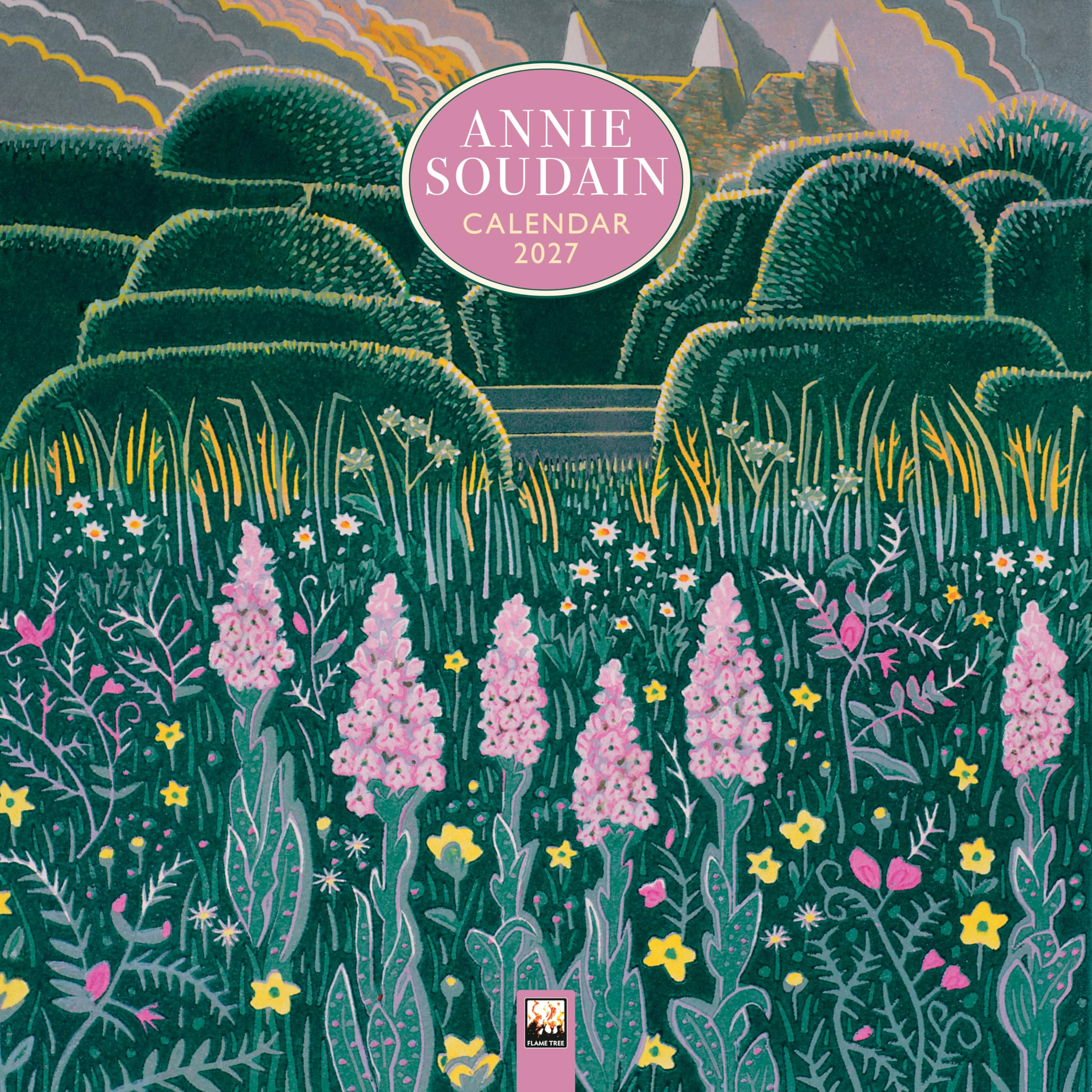 Annie Soudain 2027 Large Month To View Wall Calendar