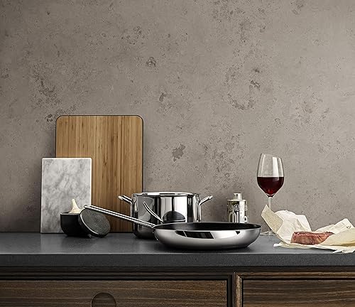 Miniatura 4 de EVA-TRIO - Sartén de cerámica de 11.0 in, perfecta para la preparación de alimentos a altas temperaturas, da a la carne una hermosa corteza de acero