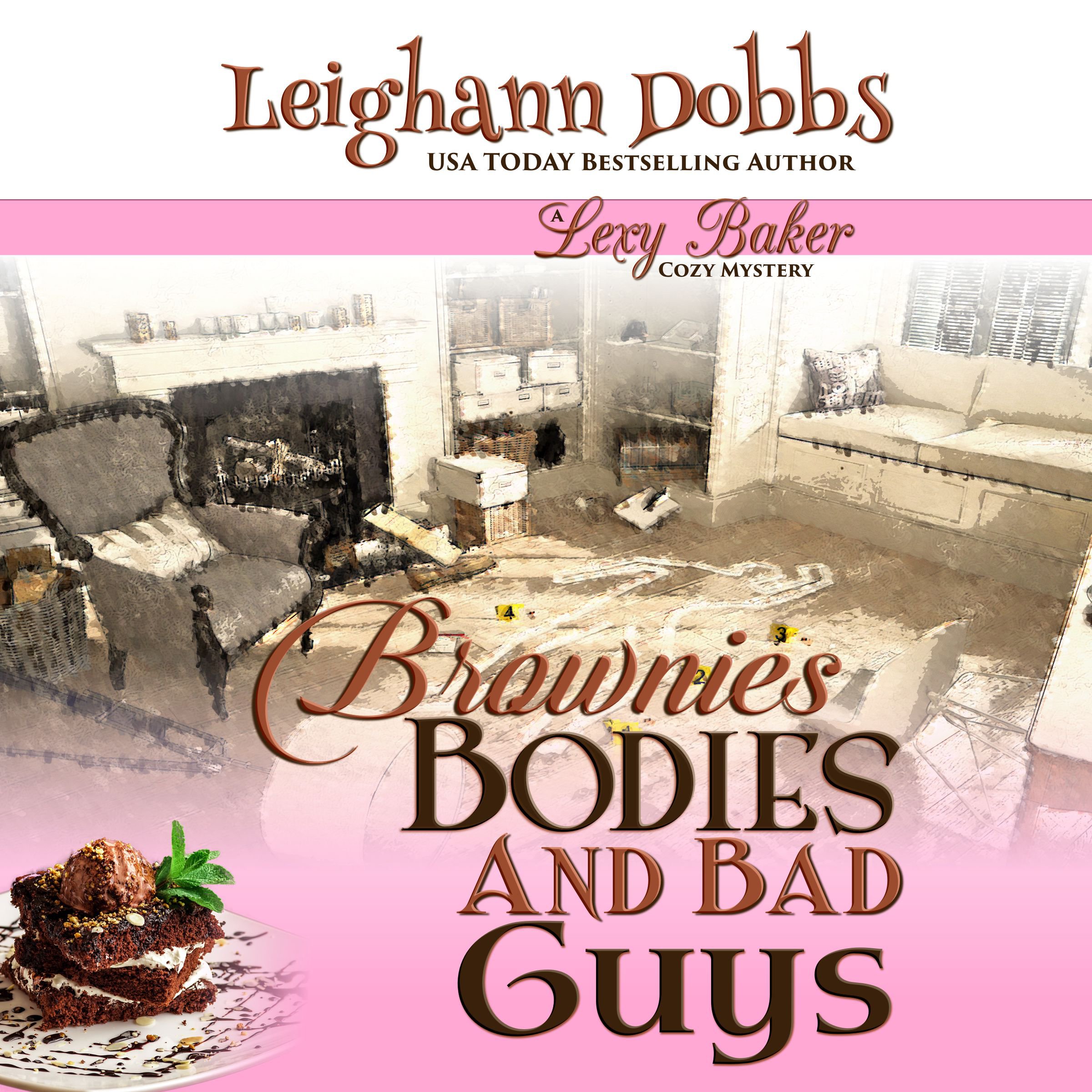 Cover art for Brownies, Bodies, & Bad Guys