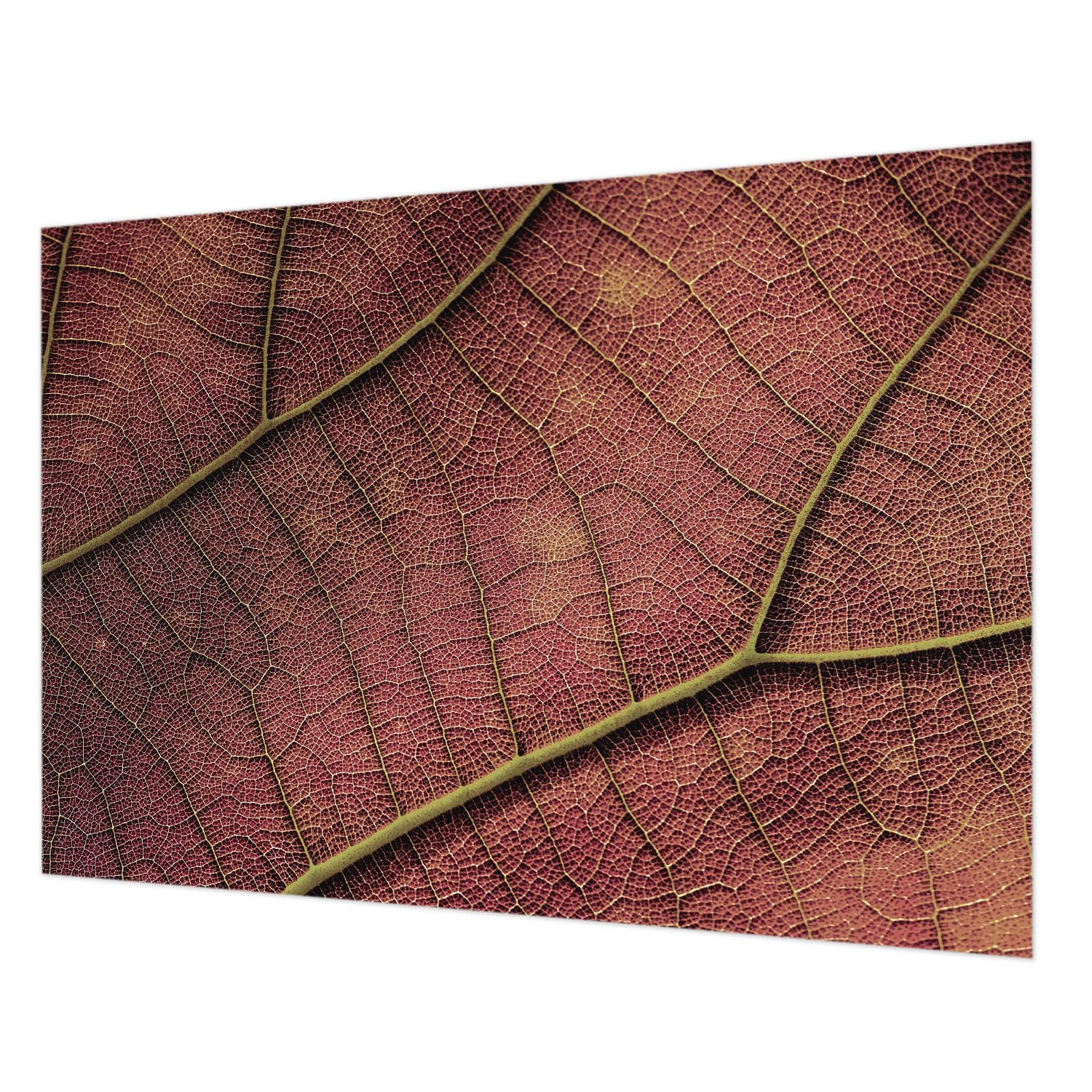 Papier peint intissé pour chambre et salon Tulup motif feuillu 312x219 cm