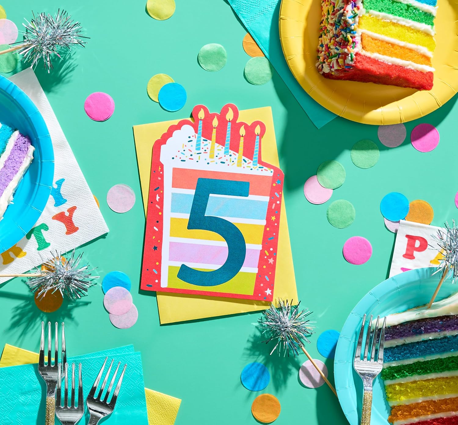 American Greetings 5th Birthday Card (Five is Great)