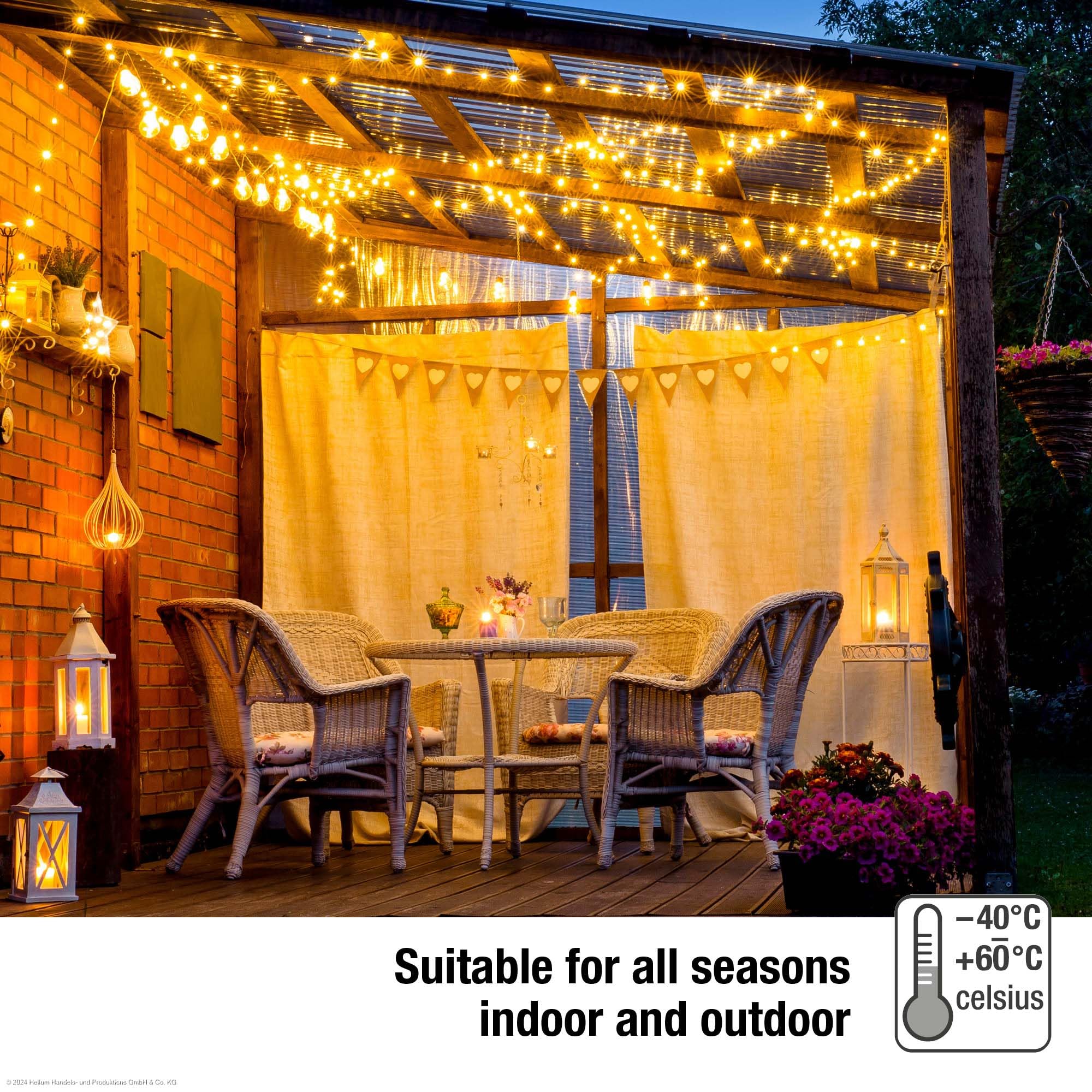Hellum Lampadina Filamento LED, 10 pezzi, 7W equivalenti a 60W, con attacco E27, 810 lumen, Luce bianca calda 2700K, Forma a Lampadina A60, con filamento in vetro transparente, senza sfarfallio 206111