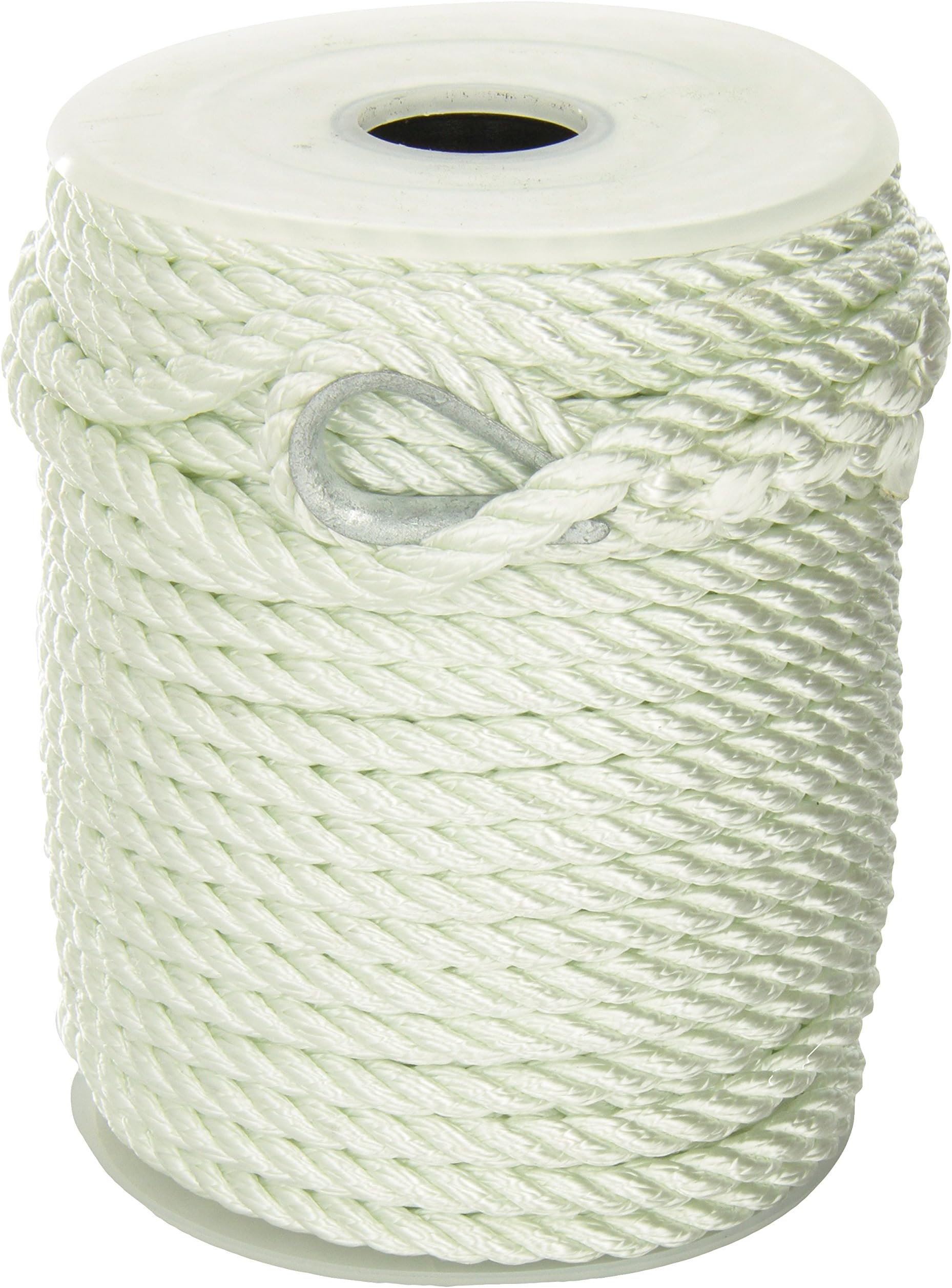 Unicord 300525 White 3/8" x 150' Nylon Twist Anchor Line