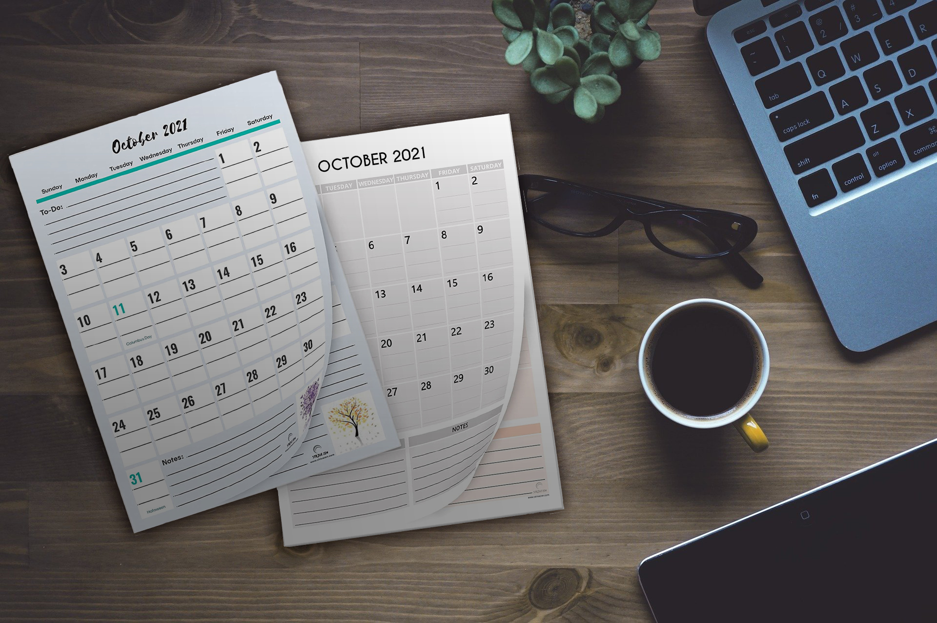 StriveZen Magnetic Fridge Calendar 2026-2027 - 12x16 Inch Vertical Monthly Planner With Notes Space