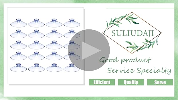 20 Ventose Trasparenti, Ventose In Plastica PVC Senza Ganci - Foto 6