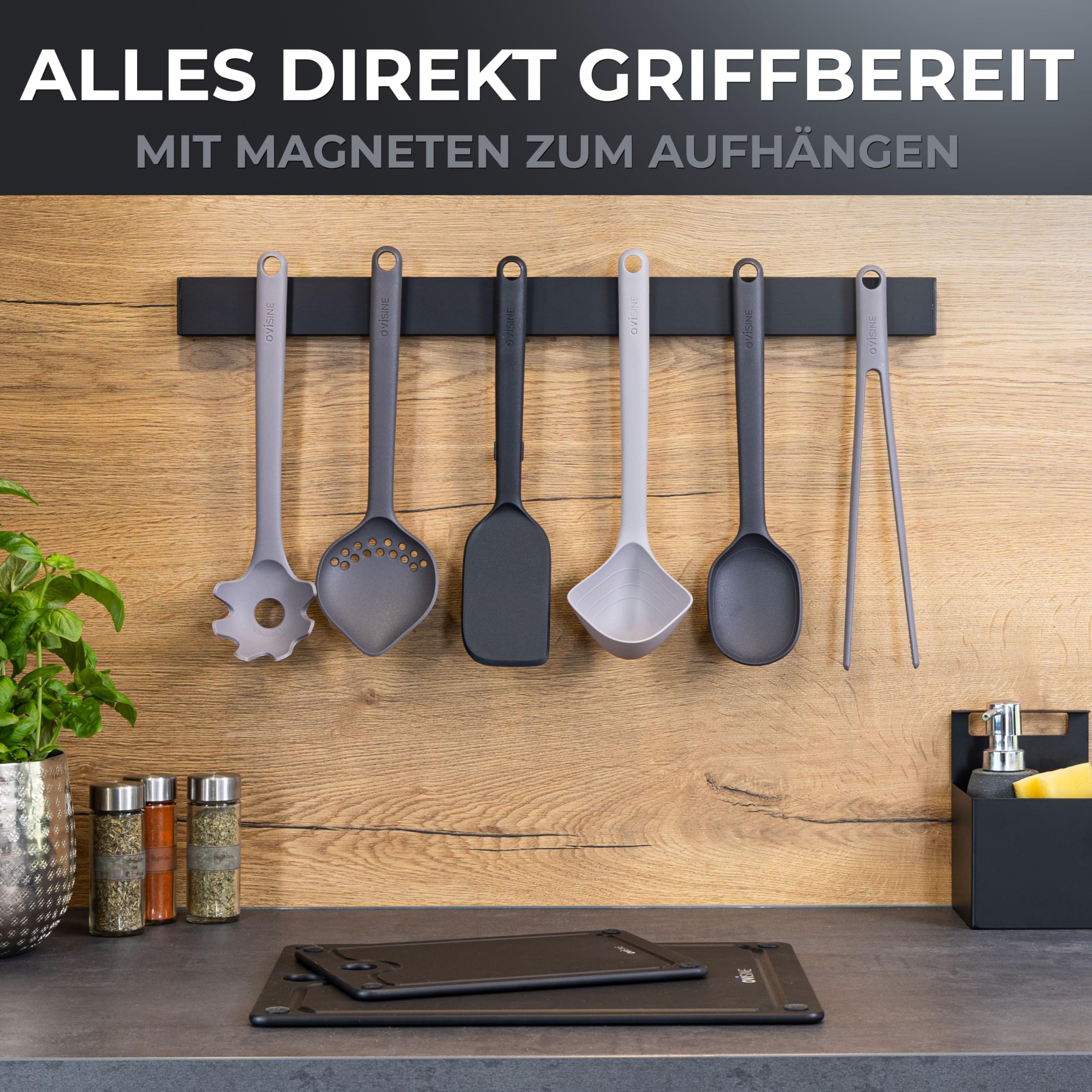 PD® - Zwarte 4-delige Mini Handdoekhaak Set - Geen Boren Nodig Gepoedercoat Metaal Perfect Voor Handdoeken Theedoeken Etc