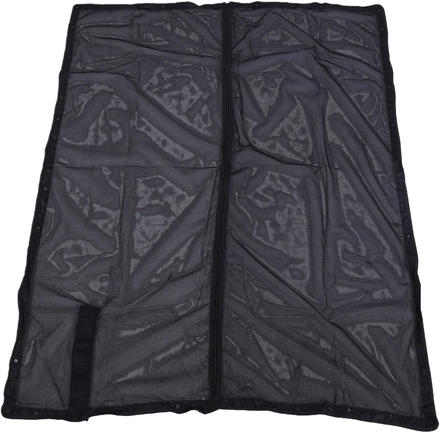 SUNGOOYUE Sliding Screen Door Van Fly Screen, High Density Mesh Blocks Fly Ensures Airflow, Nylon Material Withstands Harsh Weather, Easy Installation for Rv Van Sliding Door Nan (125 * 160CM)