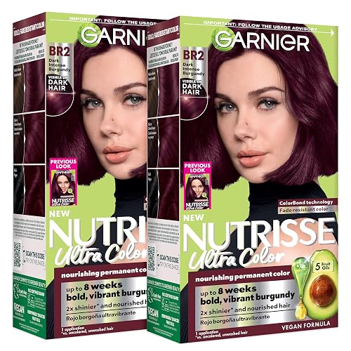 Garnier Nutrisse Ultra Color Hair Color BR2 Dark Intense Burgundy