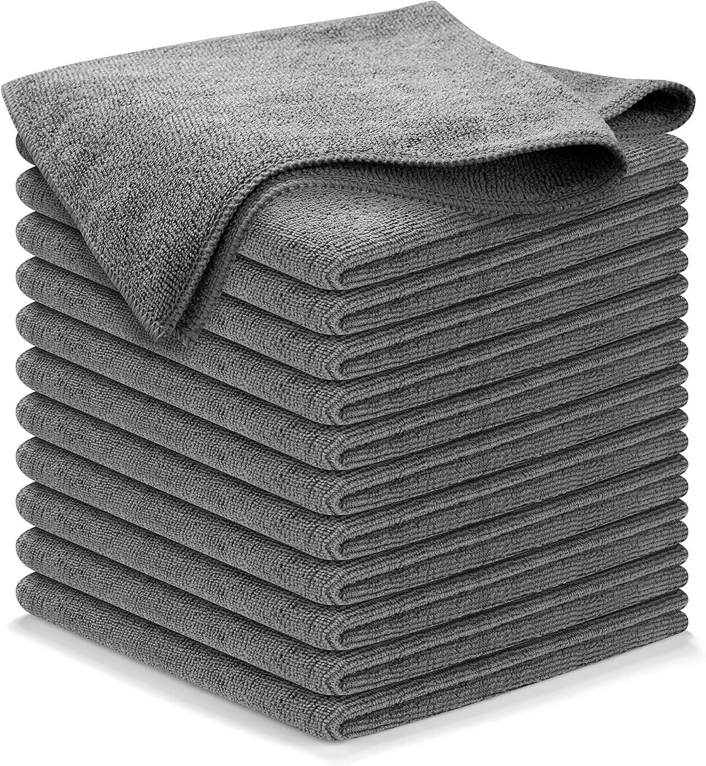 Generic Cleaning Towel Thickened Absorbent car Towel Cleaning Cloth Superfine Cloth Black