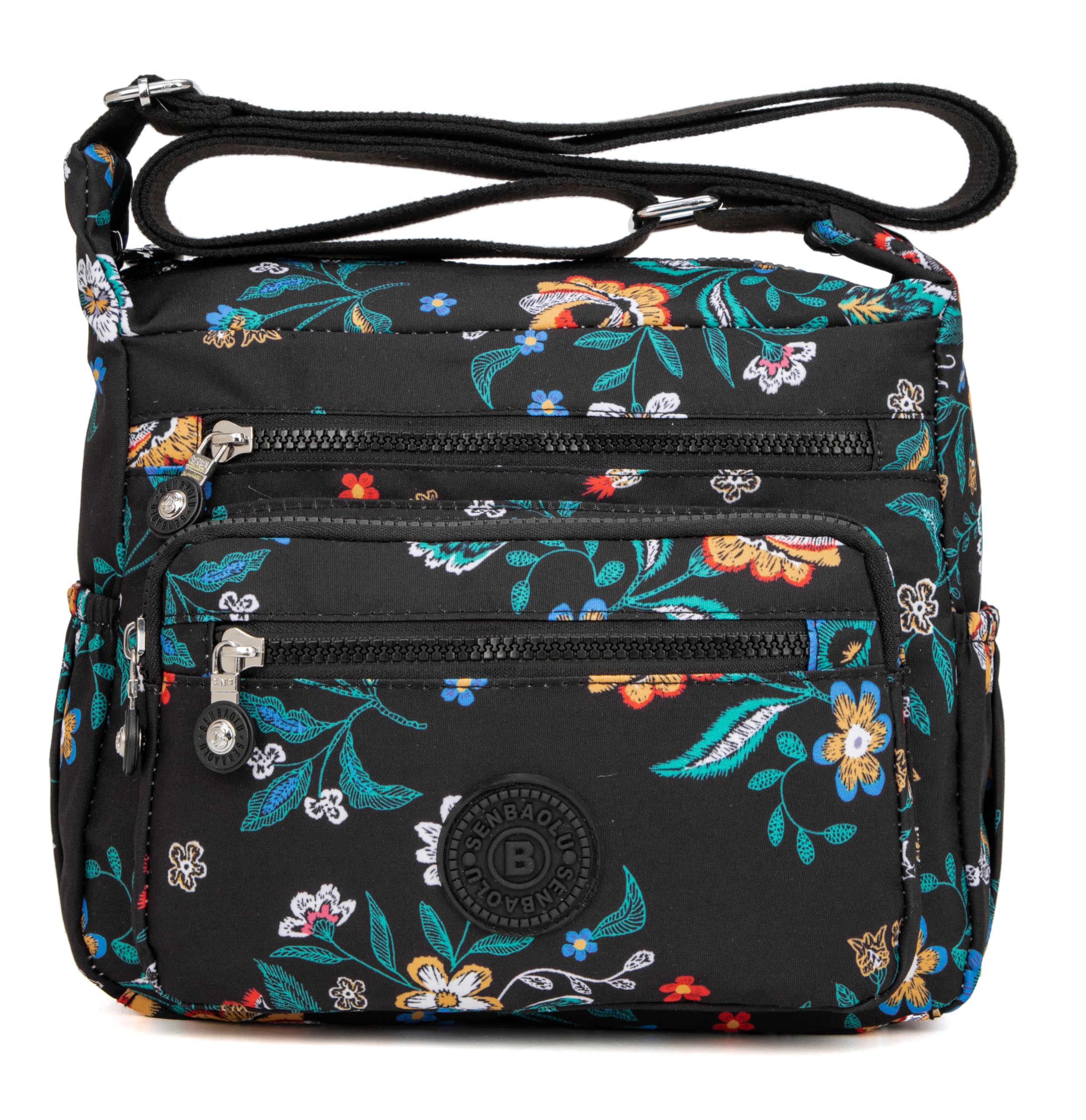 Nawoshow Crossbody Purses for Women Lightweight Shoulder Handbags Waterproof Nylon Travel Bag Ladies Pocketbooks