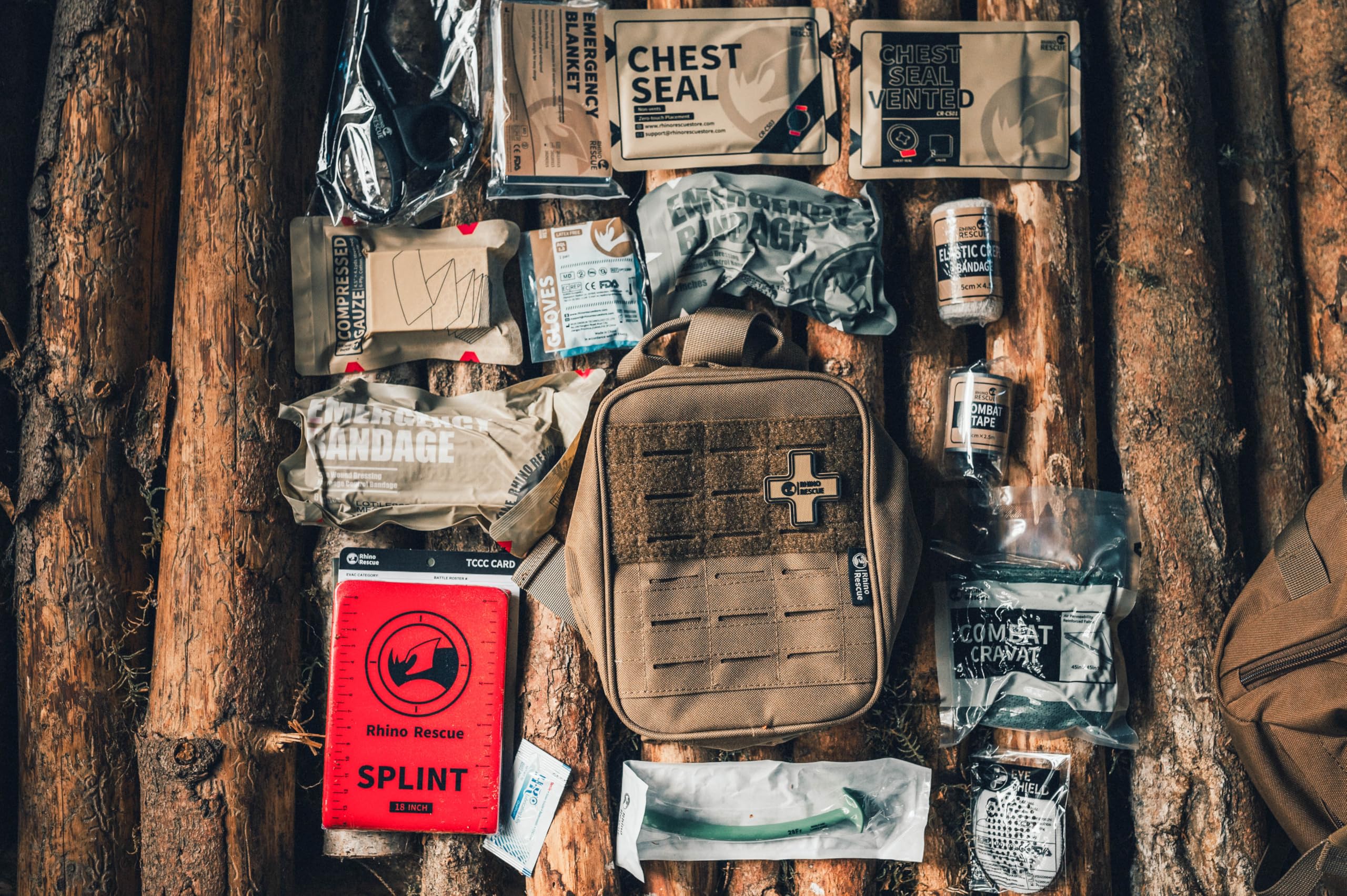Kit De Premiers Secours Tactique IFAK – Urgence Trauma – Camping Randonnée – Ceinture Molly