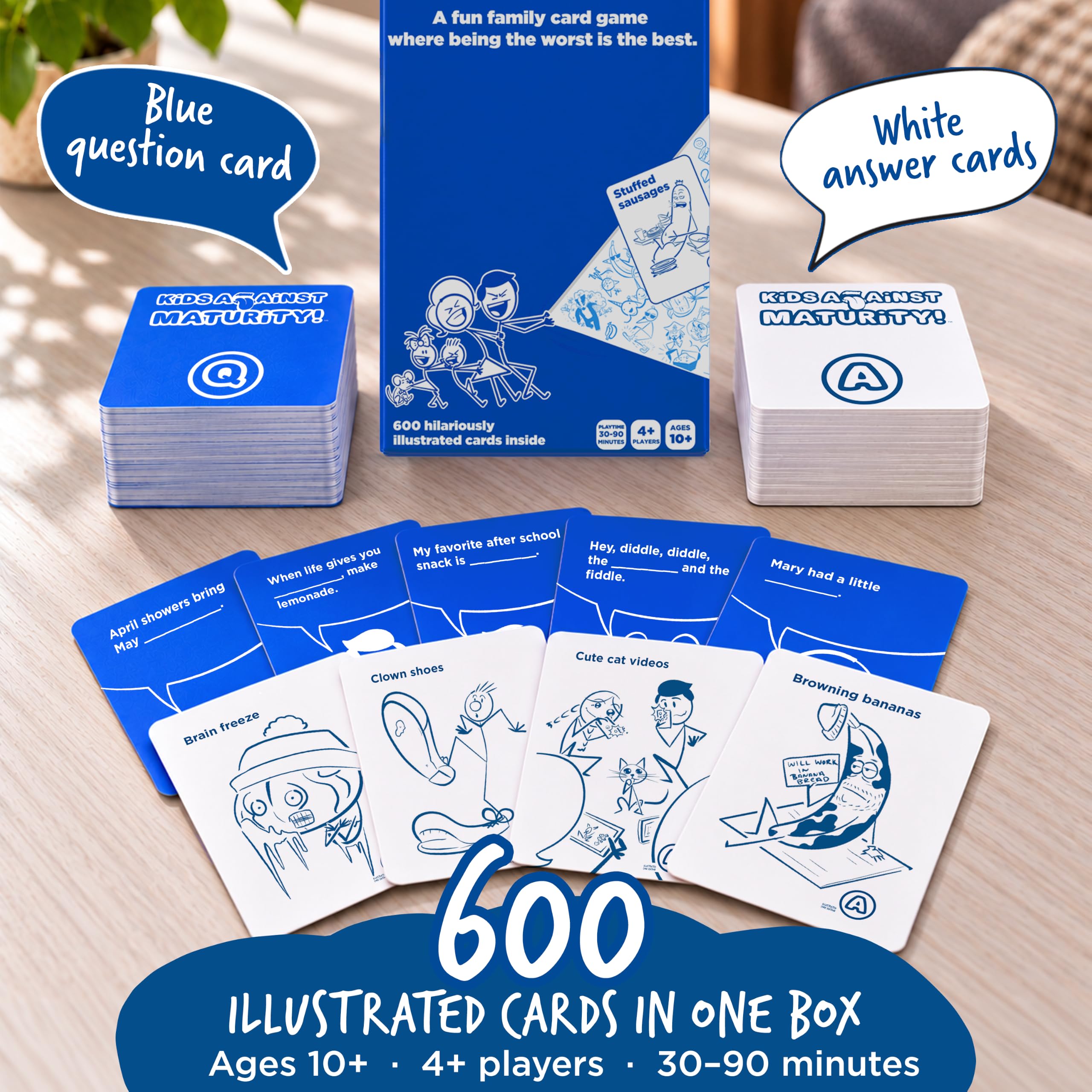 Kids Against Maturity Card Game, Fun Family Games for Ages 8-12 and Adults — Amazon image 3