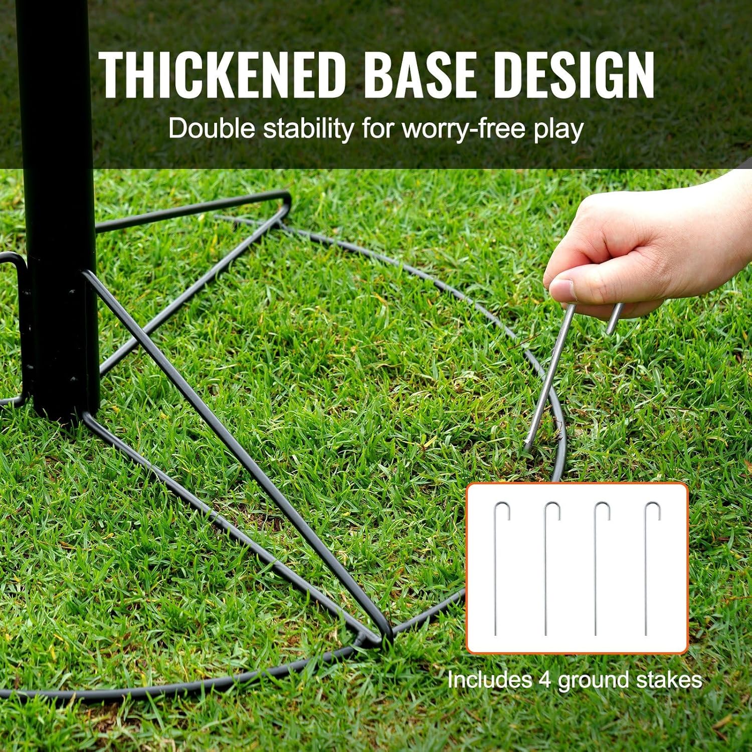 Premium Disc Golf Basket - 24-Chain Portable Target, Heavy-Duty Steel Construction, Versatile Indoor & Outdoor Use, Perfect for Practice and Competition, Includes Stand - Black