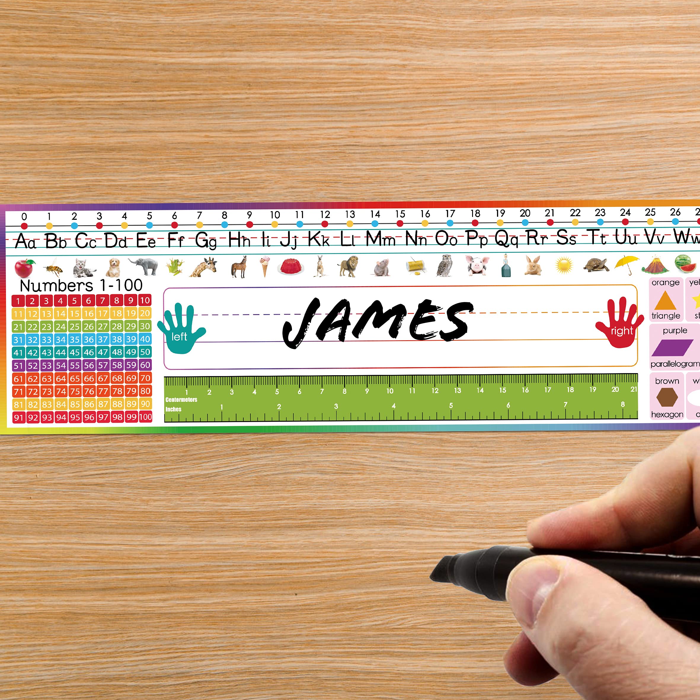 Snapklik.com : INKNOTE 32 PCS Name Tags For Classroom Multipurpose ...