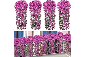 Ouddy Decor Artificial Hanging Flowers