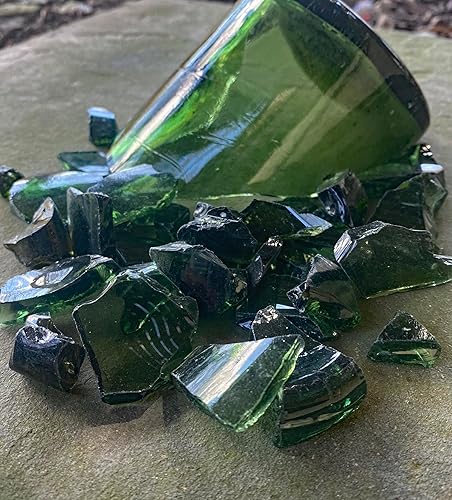 Miniatura 57 de Bottled Up Designs Handmade Vintage Lace Necklace, Recycled Vintage Bottle Glass, Sterling Silver, Eco Friendly, Made in USA, Birthday Gifts