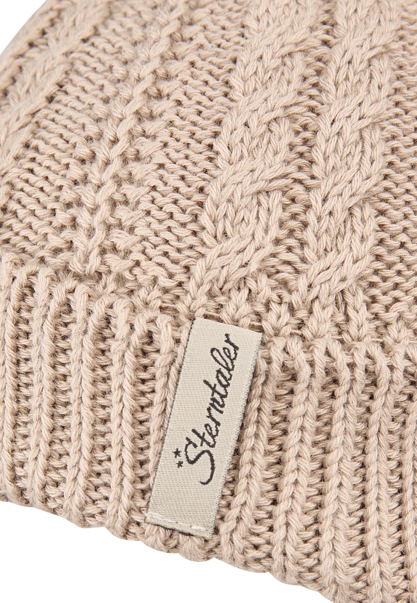 Sterntaler Czapka beanie Uniseks - niemowlęta Strickmütze Zopfmuster