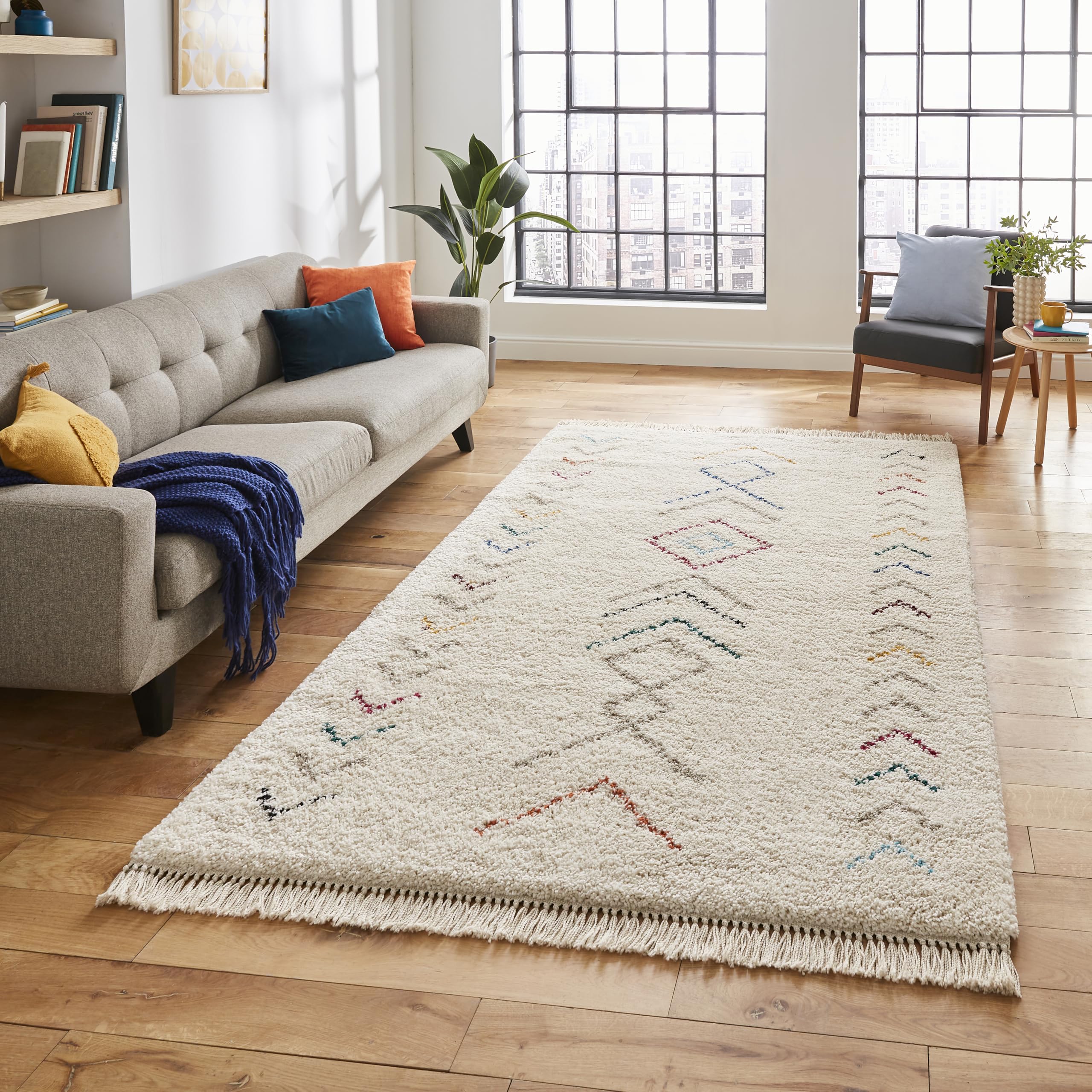 Think Rugs Boho A812 Multi - 120 x 170