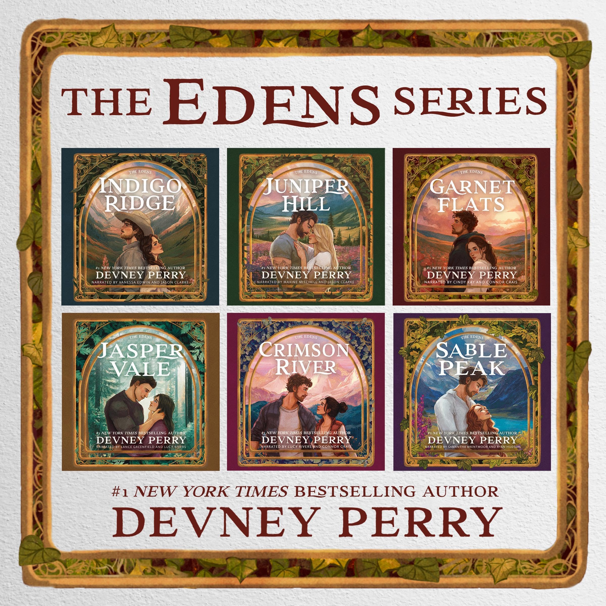 Cover art for The Edens Series