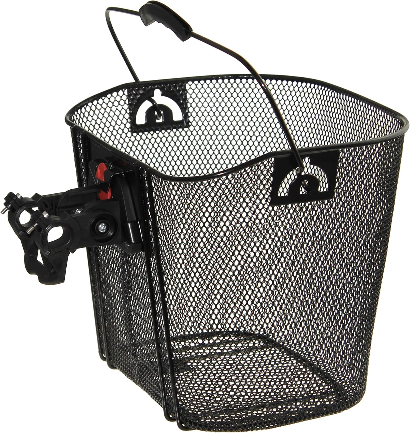 Porta Pacco Per Bici City Bike - Cestino Anteriore In Metallo Con Attacco Per Fanale