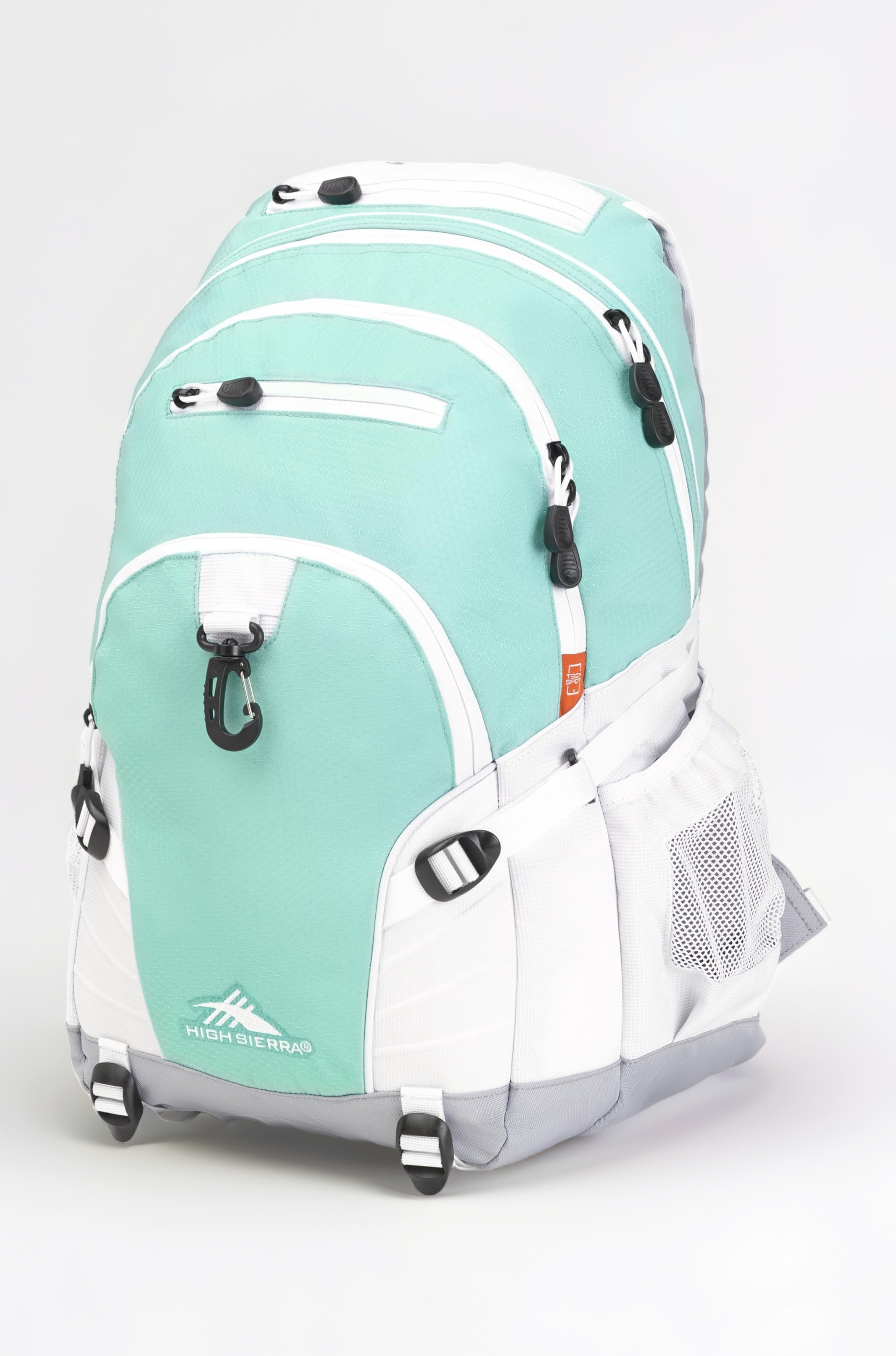 High Sierra Loop- Aquamarine/White/Ash