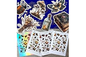 Alchemy Spiders and Herbs: Occult Stickers