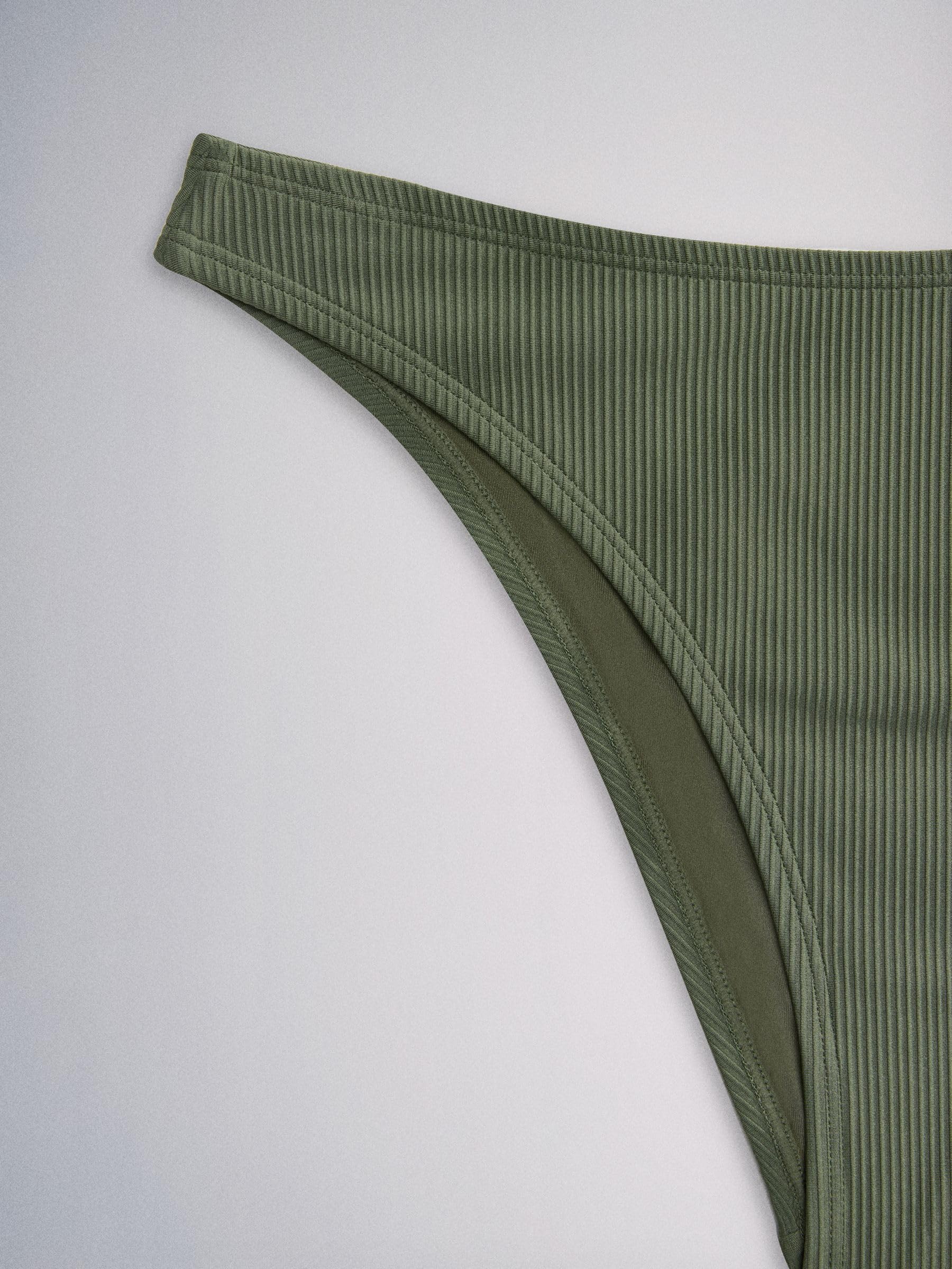 THE SET Mujeres Pack de 3 Braguitas de Bikini de Pernera Alta
