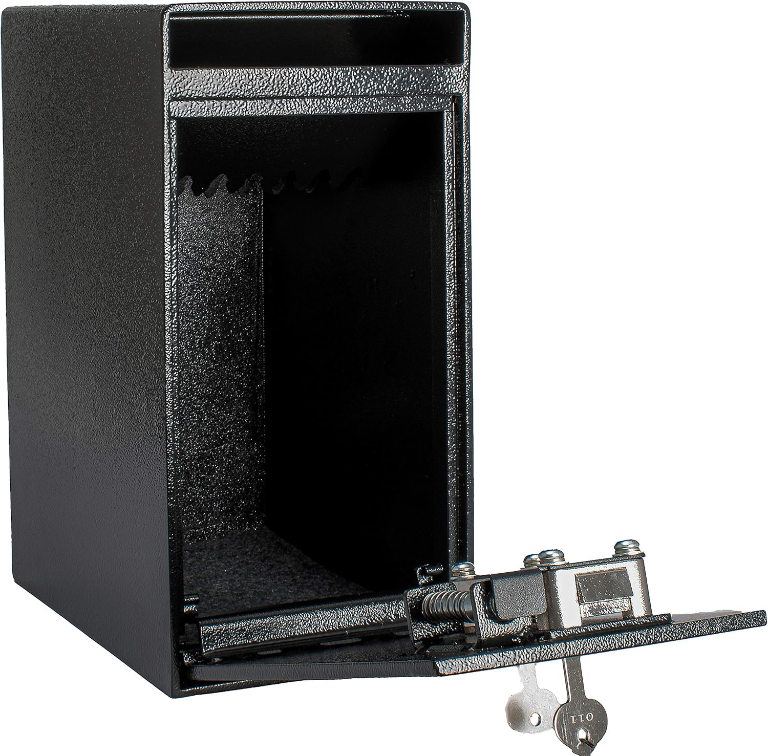 Winbest Steel Dual Key Cash Drop Depository Safe Mail Money Cash Drop Safe Box 12 in x 9 in x 6 in