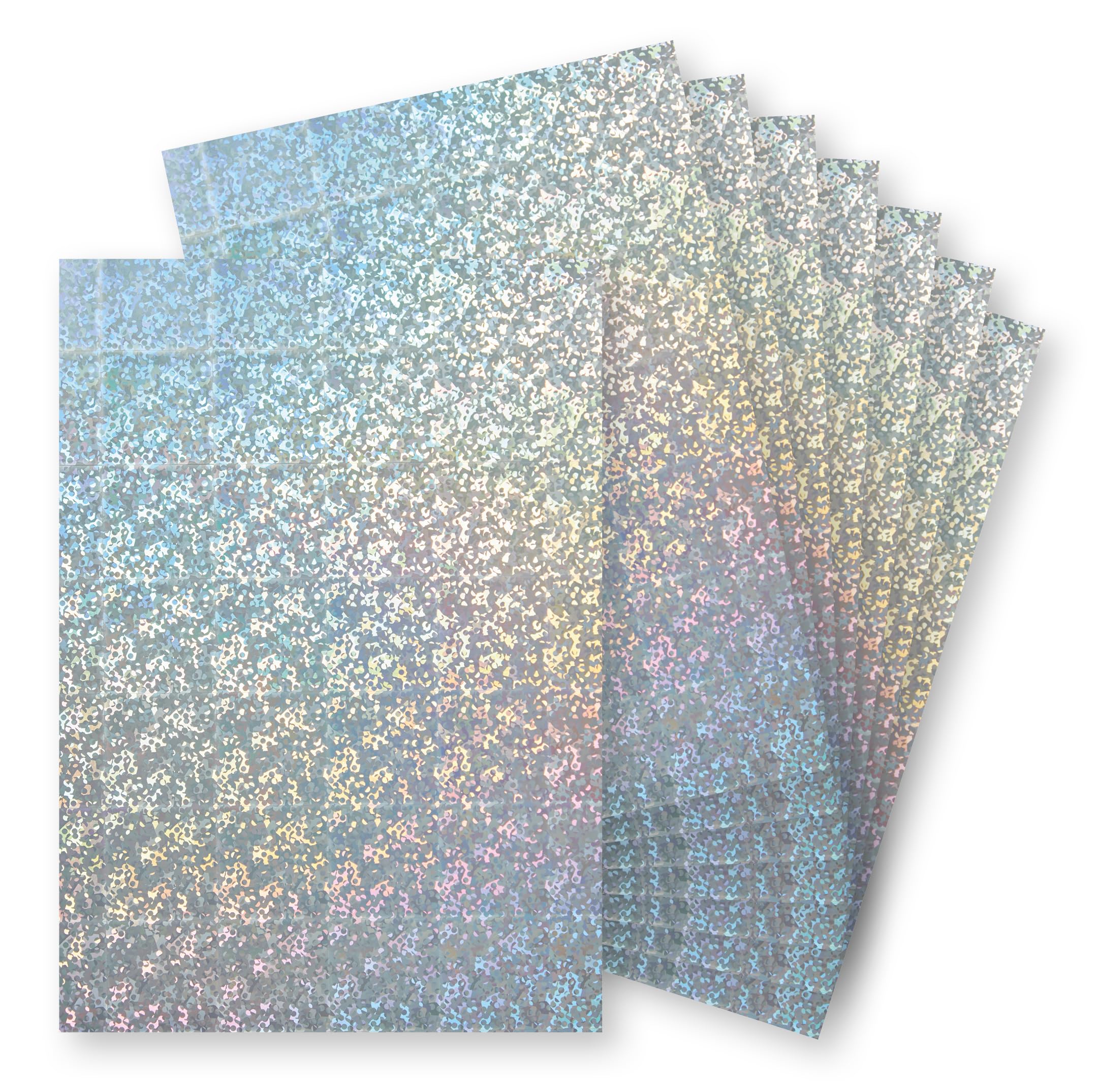 Springboard A4 Holographic Card Sheets, 230gsm Cardstock for Card Making, Holographic Card Compatible w/Die-Cutting Machines