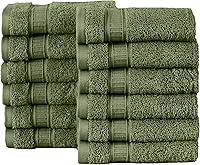 Vista 29 de Juego de 2 toallas de baño de lujo de La Hammam para baño, spa, gimnasio, ducha, piscina, dormitorio universitario Toallas de baño turcas