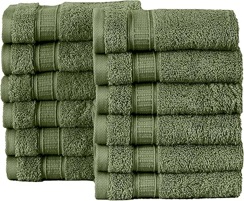 Miniatura 29 de Juego de 2 toallas de baño de lujo de La Hammam para baño, spa, gimnasio, ducha, piscina, dormitorio universitario Toallas de baño turcas