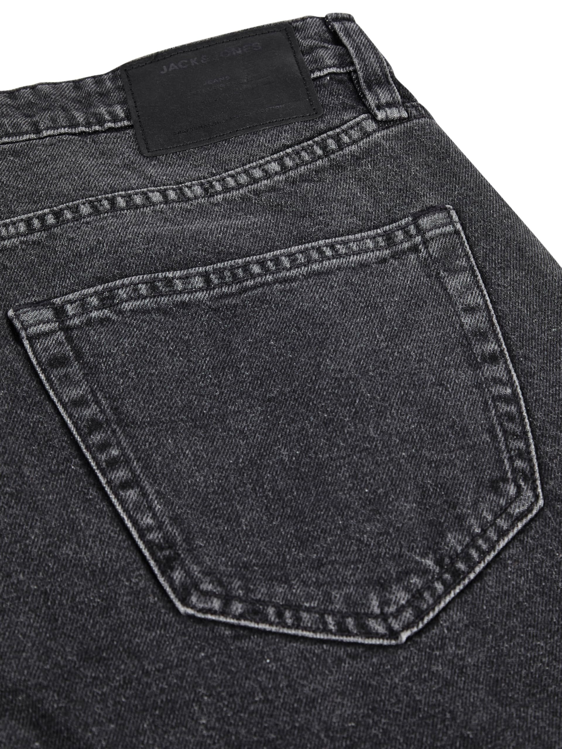JACK & JONES Jeansy męskie Baggy Fit JJIALEX JJCOOPER krótkie spodenki bermudy szorty letnie denim jednokolorowe czarne niebieskie szare S M L XL XXL