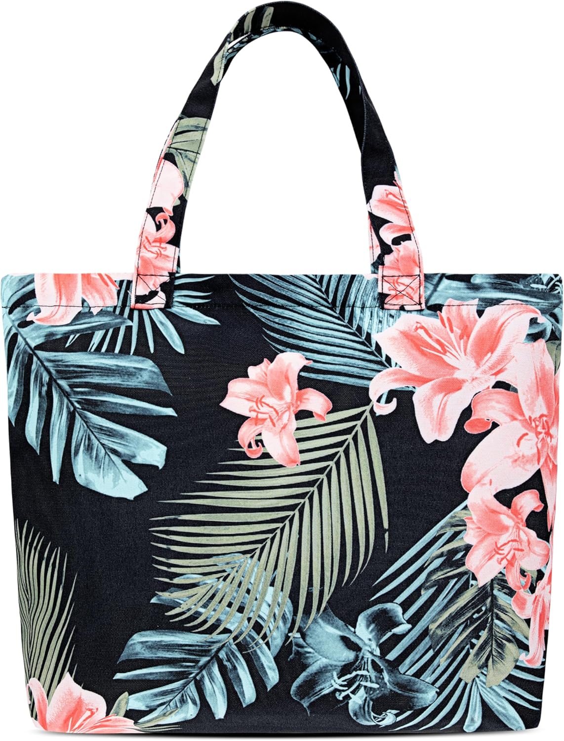 Hurley womens Canvas Beach Tote Bag - Image 2