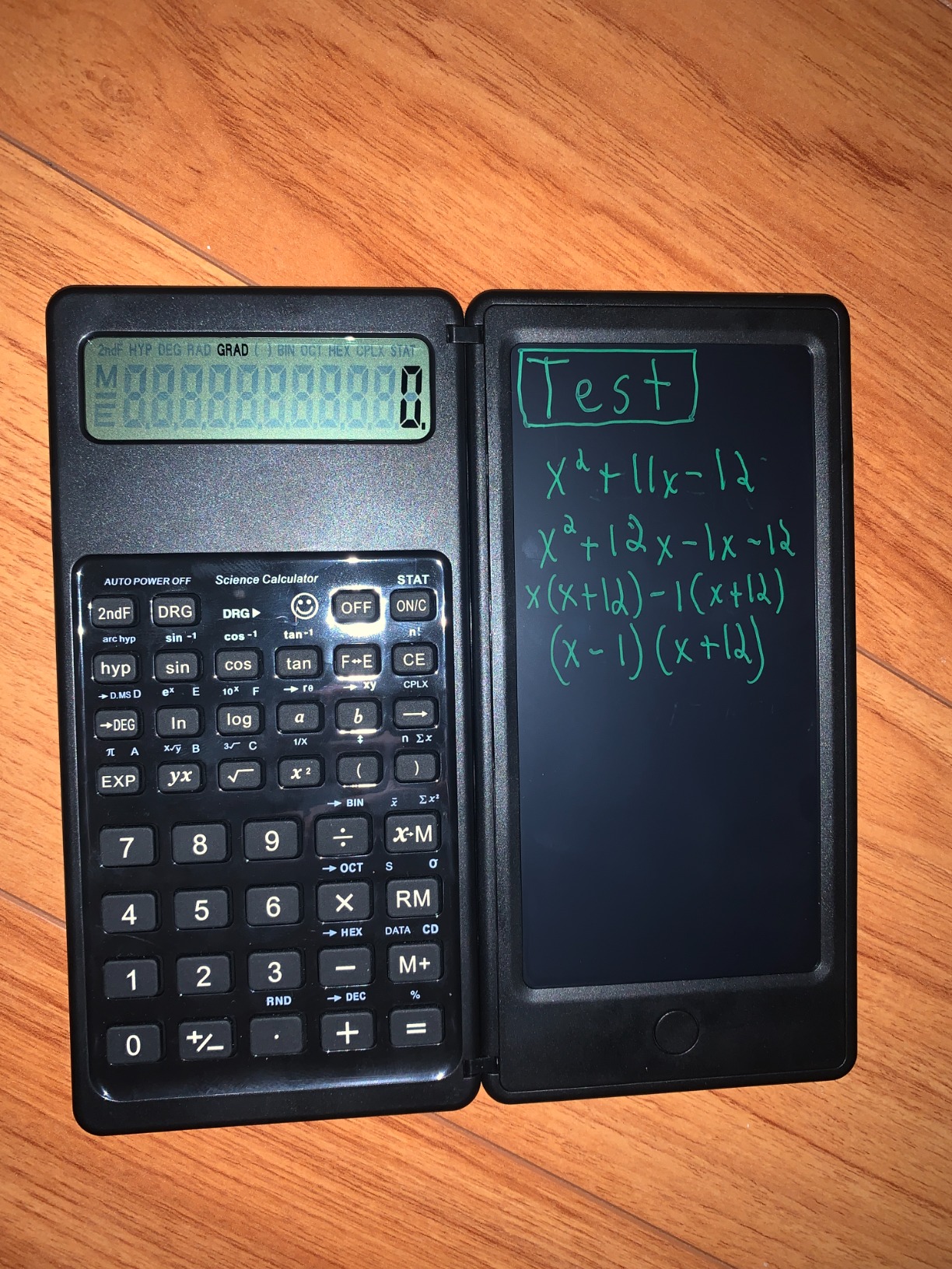 4/mo Finance Scientific Calculators,10Digit LCD Display Desk