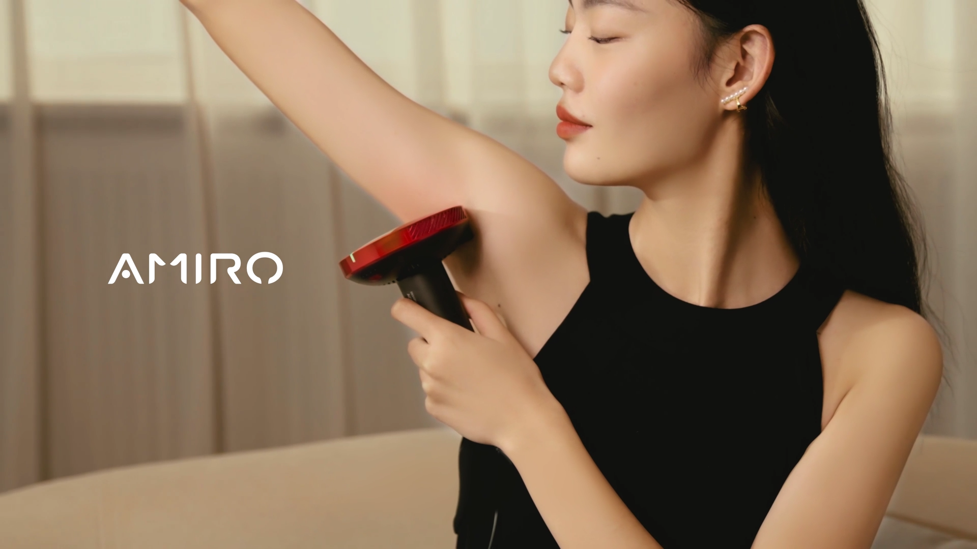 AMIRO IPL Hair Removal Device with Red Wave and Freezer Function