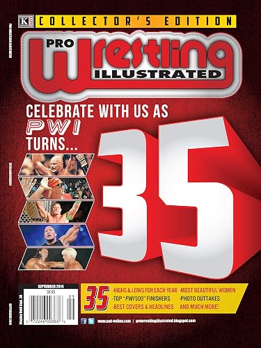 Pro Wrestling Illustrated: 35th Anniversary Issue-Top PWI 500 Finishers, Best Covers &amp; Headlines, Photo Outtakes
