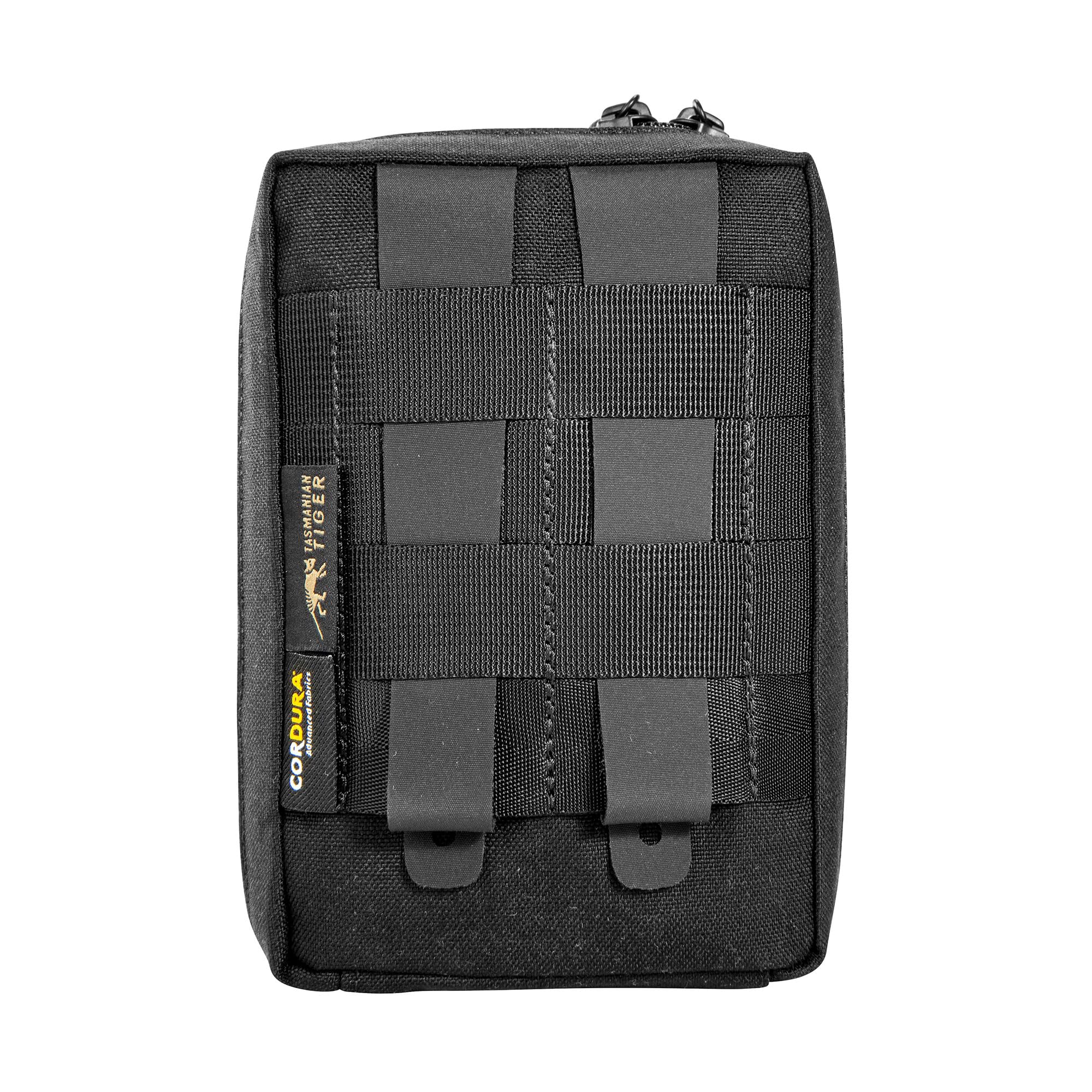 Tasmanian Tiger TT First Aid Basic Molle Set di primo soccorso leggero con sistema Molle per viaggi e casa, ideale per escursioni, trekking, ciclismo, ufficio, nero