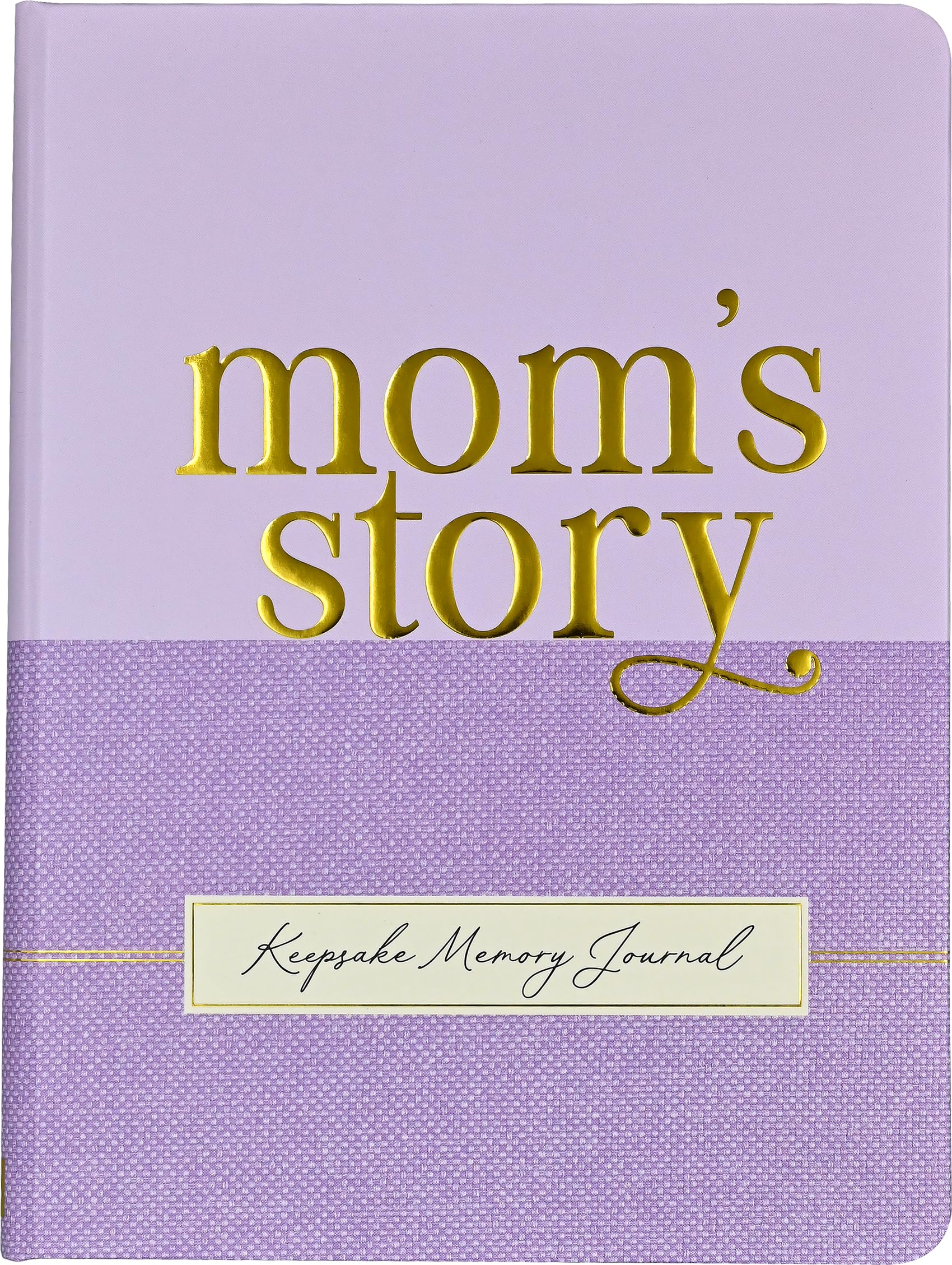 Mom's Story - A Guided, Keepsake Memory Journal (Deluxe, hardcover edition)