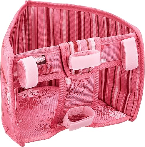 Miniatura 1 de Gotz - Asiento de bicicleta para muñecas de hasta 20 pulgadas, se fija a manillares de cualquier tamaño de bicicleta (no necesita hardware)