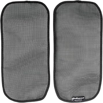 Polisport Mesh Radiator Louvers for Suzuki DRZ 400 (2000-2022) Suzuki RM 250 (2007-2015) Suzuki RM 125 (2007-2015) OEM Fit, Enhanced Airflow, Easy Installation